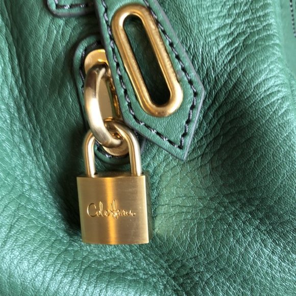 NWT Cole Haan pebbled leather small travel duffel - Picture 7 of 10